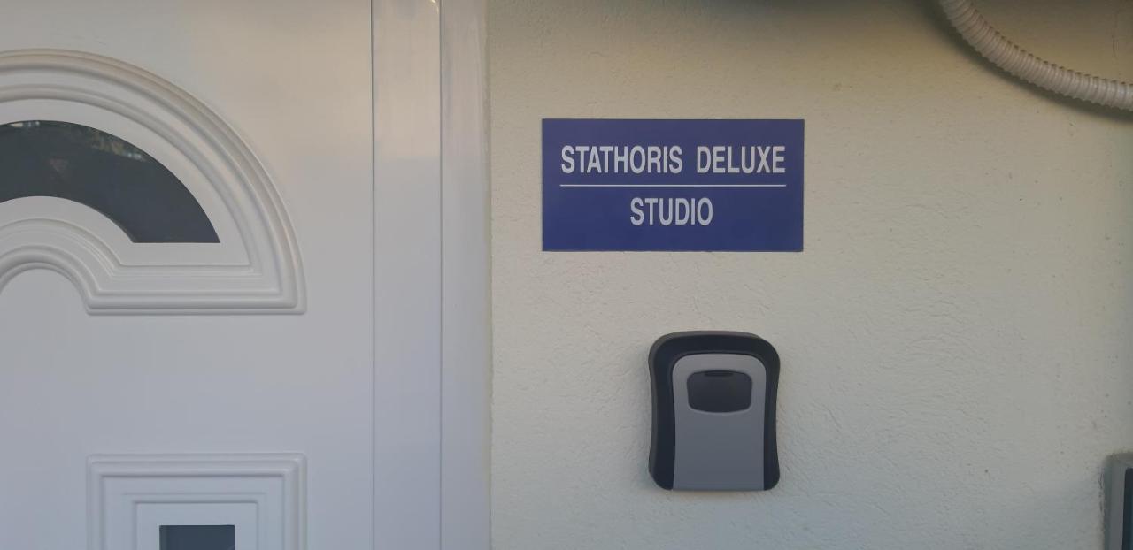 Stathoris Deluxe Studio Néa Péramos Exterior foto